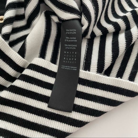 [white house black market] stripe cardigan - Picture 10 of 15